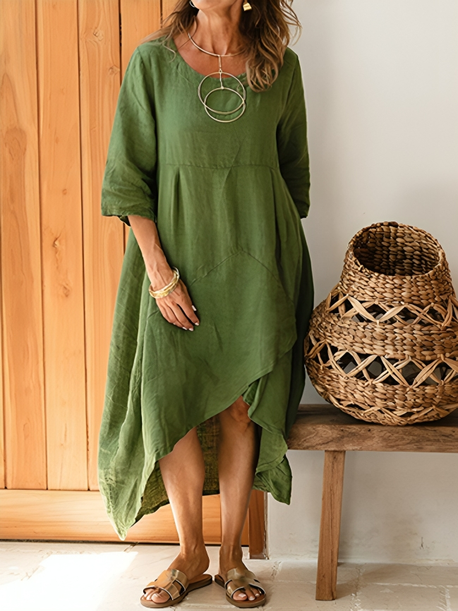 Nina – Damen Leichtes Sommerkleid